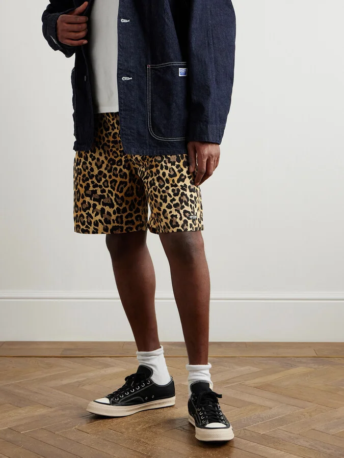 Skagway Lo Leather-Trimmed Canvas Sneakers - Image 2