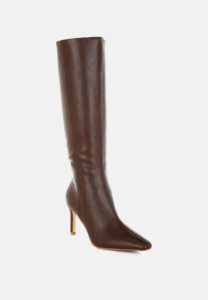 Skara Faux Leather Calf Boots Women - Image 2