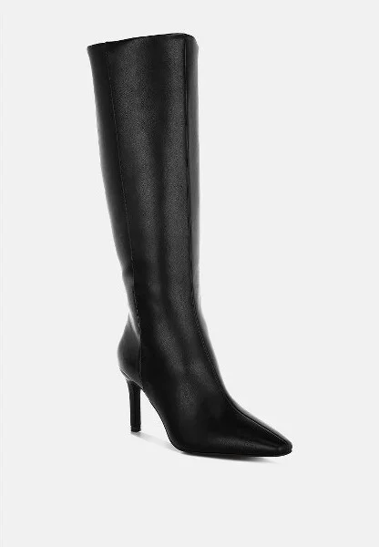 Skara Faux Leather Calf Boots Women - Image 3