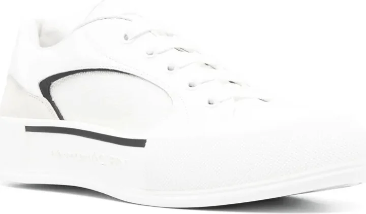 Skate Deck Plimsoll leather sneakers - Image 2