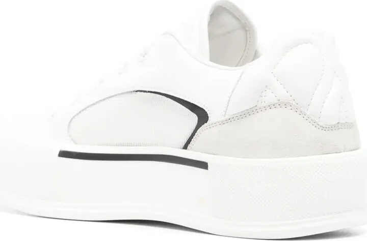 Skate Deck Plimsoll leather sneakers - Image 3