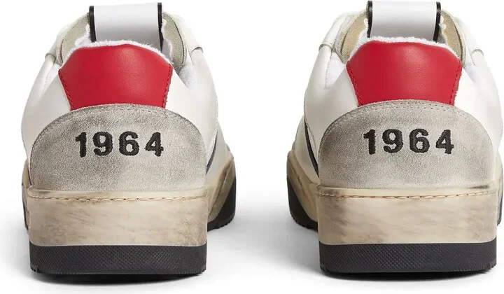Skate distressed lace-up sneakers - Image 3