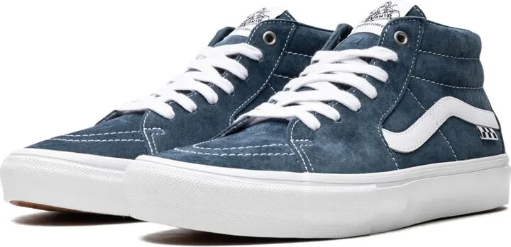 Skate Grosso Mid "Blue/White" sneakers - Image 5