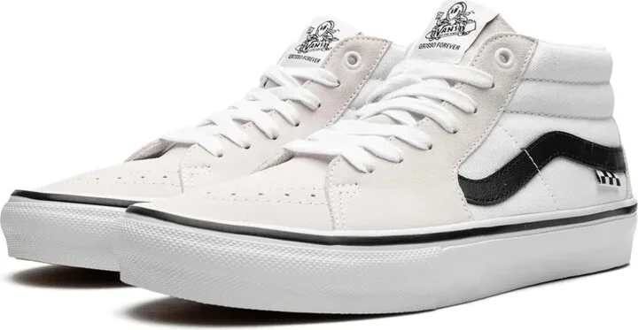 Skate Grosso Mid "White/Black" sneakers - Image 5