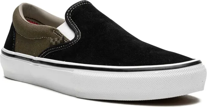 Skate Slip-On "Black/Olive" sneakers - Image 2