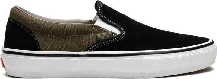Skate Slip-On "Black/Olive" sneakers