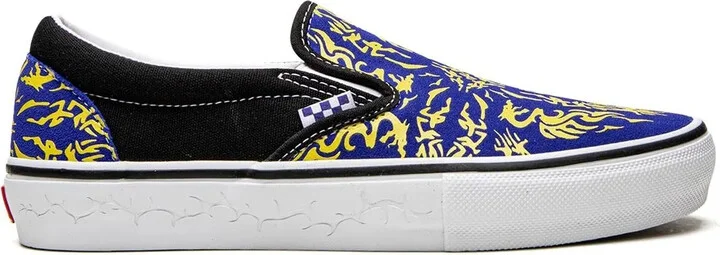 Skate Slip-On "Dragon Flame" sneakers
