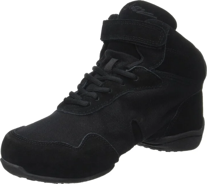 Skazz by Sansha Womens Dance Studio Exercise Sneakers Canvas Suede TPR Split-Sole BOOMELIGHT