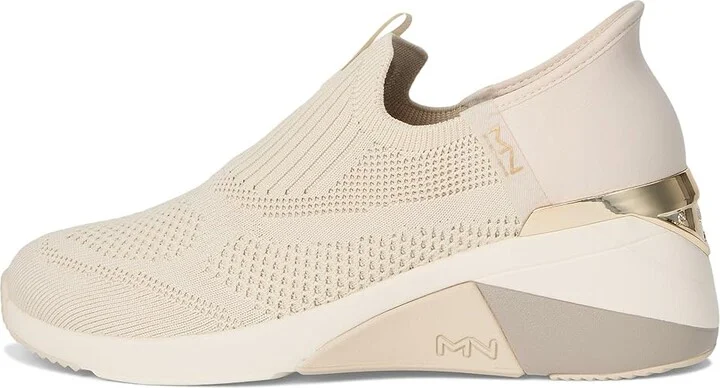 SKECHERS A Wedge - Crecent Hands-Free Slip-Ins Women's Shoes Taupe : 7.5 B - Medium, Synthetic - Image 6