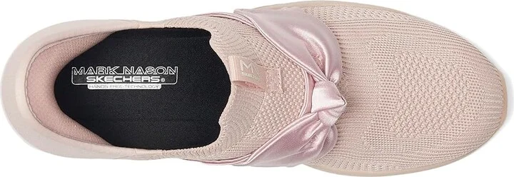 SKECHERS A Wedge - Enzie Hands-Free Slip-Ins Women's Shoes Pink : 9 B - Medium, Canvas - Image 2