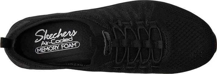 SKECHERS Active - Air Women's Shoes Black : 5 B - Medium, Synthetic/Textile - Image 2