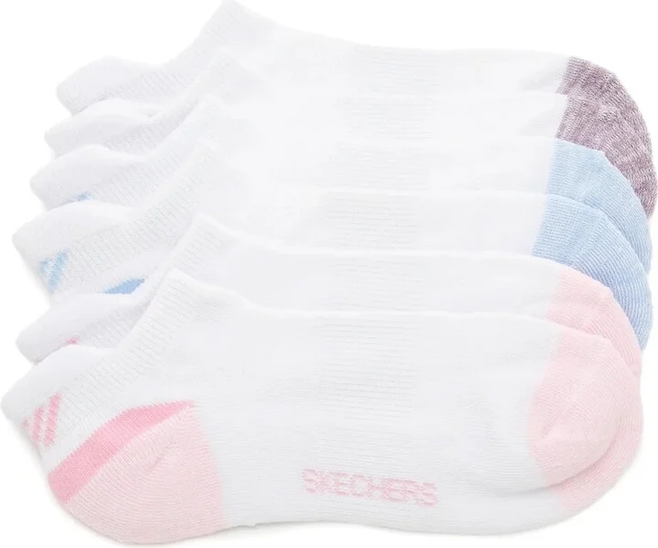 Skechers Active No Show Socks 6 Pack