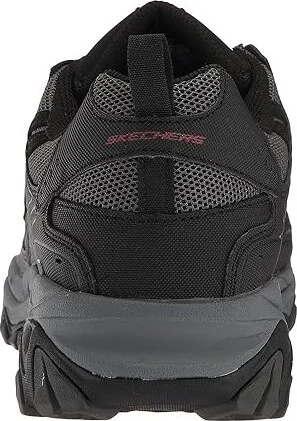 SKECHERS After Burn M. Fit Men's Shoes Black/Charcoal : 7 D - Medium, Leather/Nubuck/Synthetic - Image 5