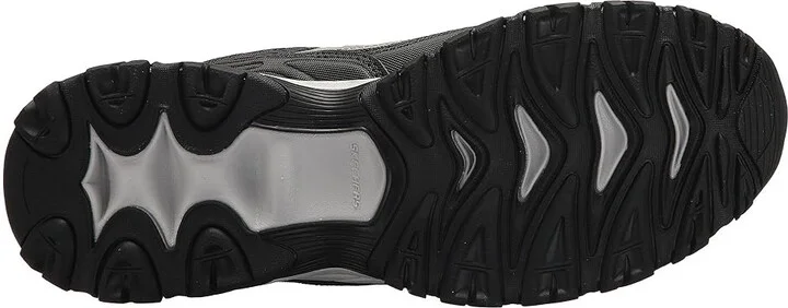 SKECHERS After Burn M. Fit Men's Shoes Gray/Black : 7 D - Medium, Leather/Nubuck/Synthetic - Image 4