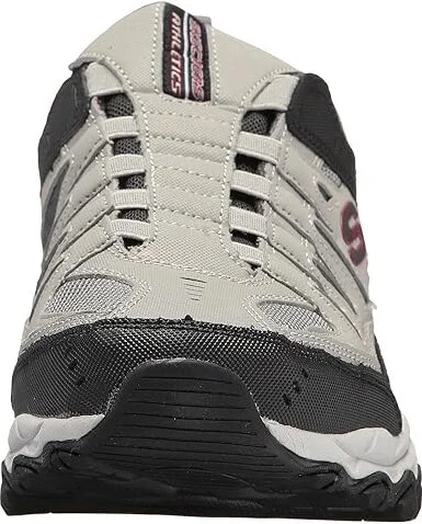 SKECHERS After Burn M. Fit Men's Shoes Gray/Black : 7 D - Medium, Leather/Nubuck/Synthetic - Image 6