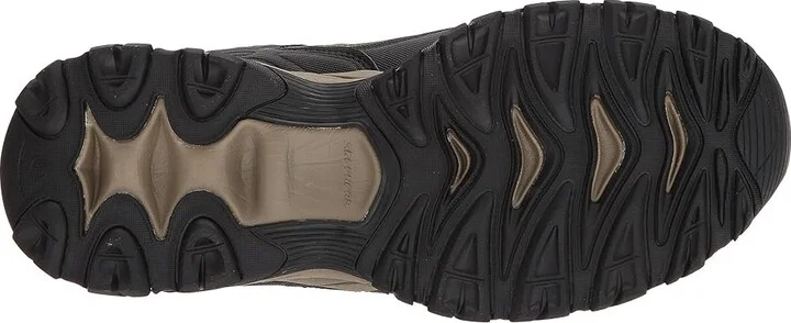 SKECHERS After Burn M. Fit Men's Shoes Pebble : 7 D - Medium, Leather/Nubuck/Synthetic - Image 4