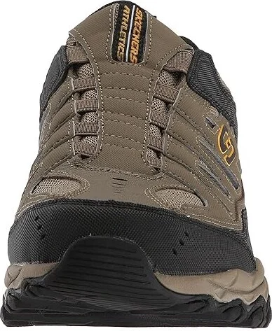 SKECHERS After Burn M. Fit Men's Shoes Pebble : 7 D - Medium, Leather/Nubuck/Synthetic - Image 6