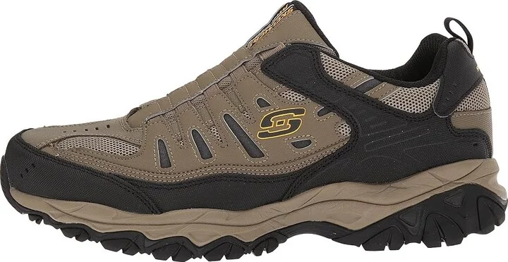 SKECHERS After Burn M. Fit Men's Shoes Pebble : 7 D - Medium, Leather/Nubuck/Synthetic - Image 7