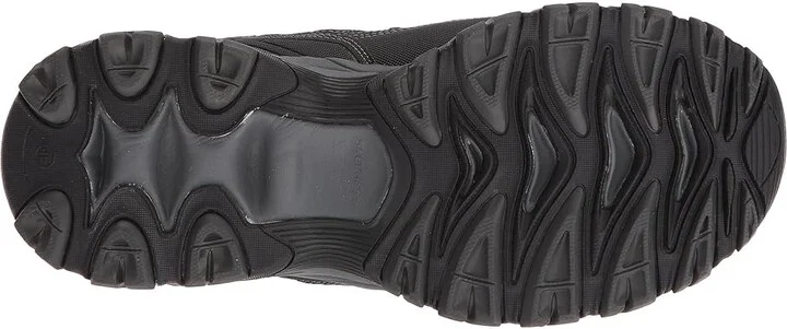 SKECHERS Afterburn M. Fit Men's Lace up casual Shoes Black : 8.5 4E - Extra Wide, Synthetic - Image 4