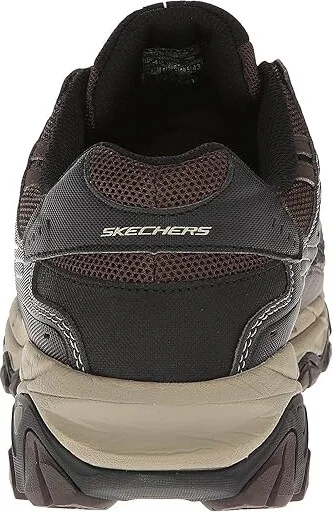SKECHERS Afterburn M. Fit Men's Lace up casual Shoes Brown/Taupe : 7 D - Medium, Synthetic - Image 5