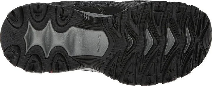 SKECHERS Afterburn M. Fit Men's Lace up casual Shoes Navy : 8 4E - Extra Wide, Leather/Synthetic - Image 4
