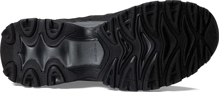 SKECHERS Afterburn M. Fit Ridgeburn Hands Free Slip-Ins Men's Shoes Black/Charcoal : 6.5 D - Medium, Leather/Textile - Image 3