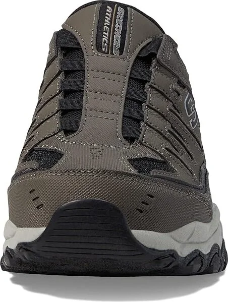 SKECHERS Afterburn M. Fit Ridgeburn Hands Free Slip-Ins Men's Shoes Brown : 7 D - Medium, Leather/Textile - Image 5