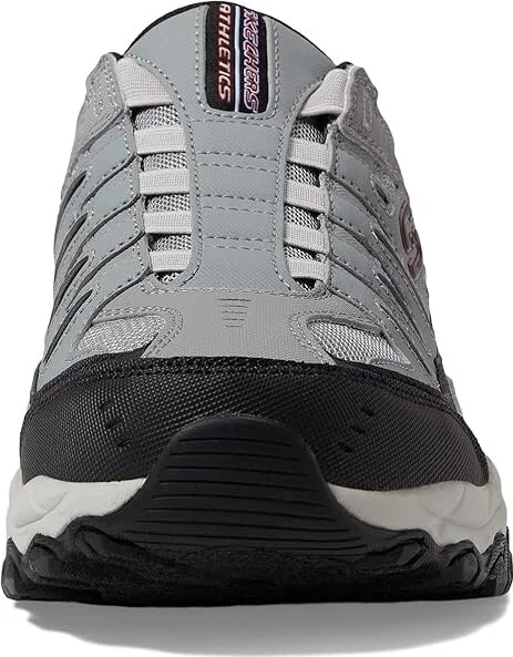 SKECHERS Afterburn M. Fit Ridgeburn Hands Free Slip-Ins Men's Shoes Gray/Black : 7 D - Medium, Leather/Textile - Image 5