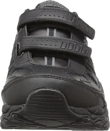 SKECHERS Afterburn Memory Fit - Final Cut Men's Lace up casual Shoes Black : 7 D - Medium, Synthetic - Image 6