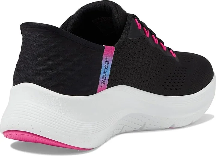 SKECHERS Arch Fit 2.0 Easy Chic Hands Free Slip-Ins Women's Shoes Navy Turquoise : 9.5 B - Medium, Textile - Image 9