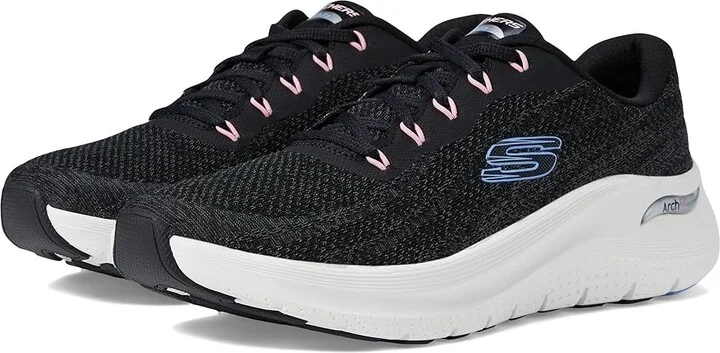 SKECHERS Arch Fit 2.0-Rich Vision Women's Shoes Black : 6 C - Wide, Synthetic
