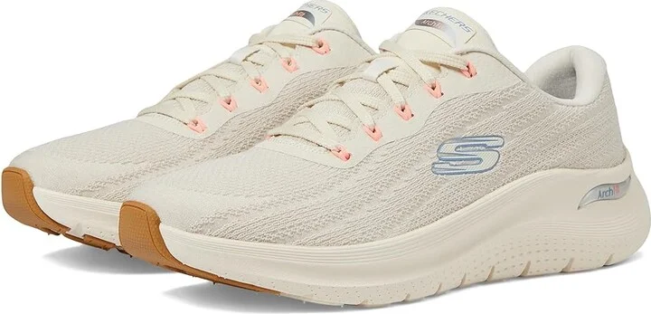 SKECHERS Arch Fit 2.0-Rich Vision Women's Shoes Natural : 7 B - Medium, Synthetic