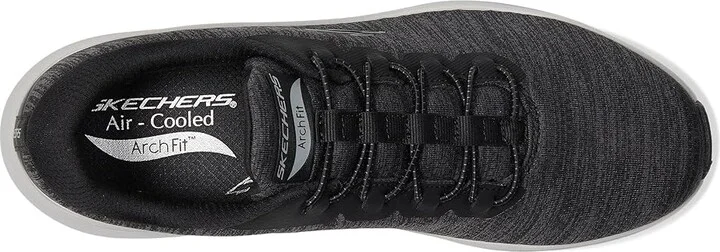 SKECHERS Arch Fit 2.0 Upperhand Men's Shoes Black/Gray : 8.5 4E - Extra Wide, Synthetic - Image 2