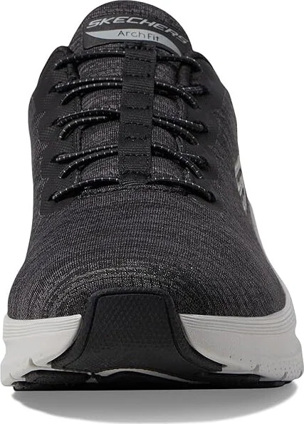 SKECHERS Arch Fit 2.0 Upperhand Men's Shoes Black/Gray : 8.5 4E - Extra Wide, Synthetic - Image 5