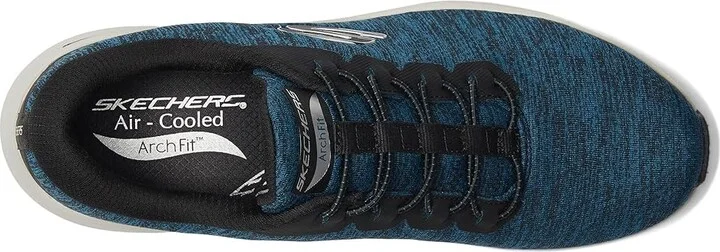 SKECHERS Arch Fit 2.0 Upperhand Men's Shoes Black/Gray : 8.5 4E - Extra Wide, Synthetic - Image 7