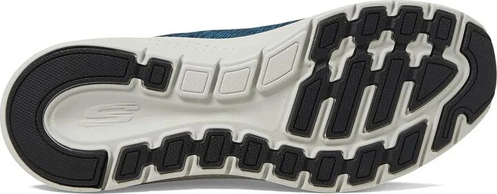 SKECHERS Arch Fit 2.0 Upperhand Men's Shoes Black/Gray : 8.5 4E - Extra Wide, Synthetic - Image 8