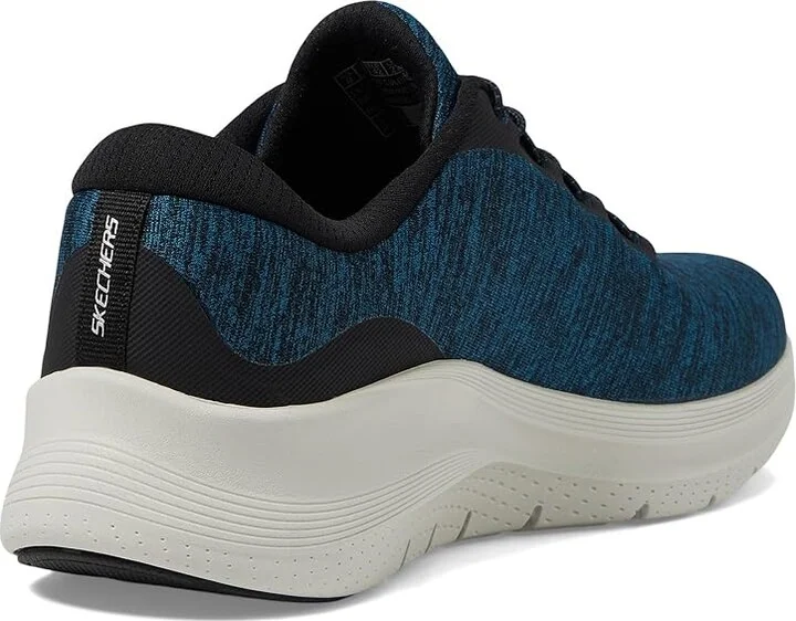 SKECHERS Arch Fit 2.0 Upperhand Men's Shoes Black/Gray : 8.5 4E - Extra Wide, Synthetic - Image 9