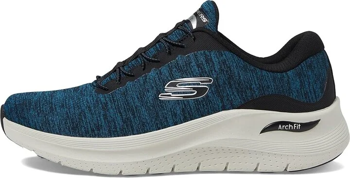 SKECHERS Arch Fit 2.0 Upperhand Men's Shoes Black/Gray : 8.5 4E - Extra Wide, Synthetic - Image 11