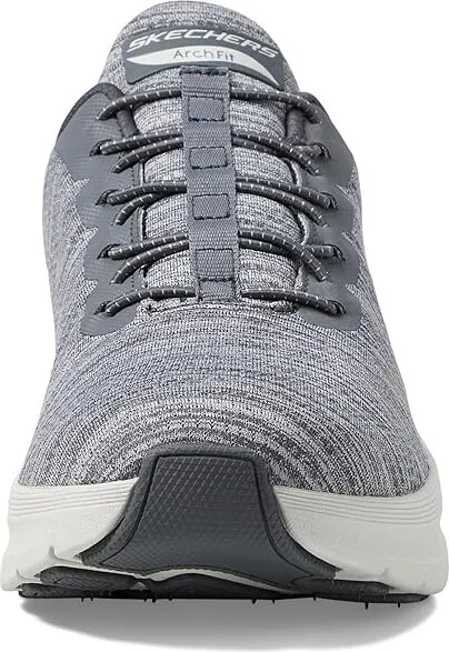 SKECHERS Arch Fit 2.0 Upperhand Men's Shoes Gray : 7 4E - Extra Wide, Synthetic - Image 5