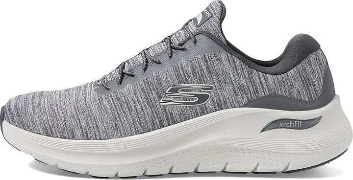 SKECHERS Arch Fit 2.0 Upperhand Men's Shoes Gray : 7 4E - Extra Wide, Synthetic - Image 6