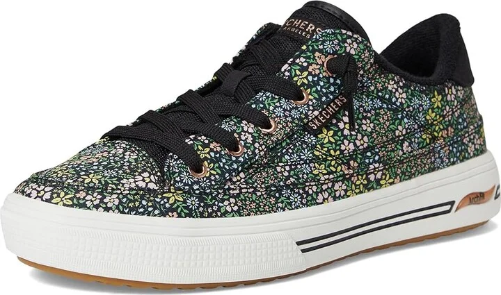 SKECHERS Arch Fit Arcade - Flowa Powa Women's Shoes Black : 7 B - Medium, Rubber - Image 5