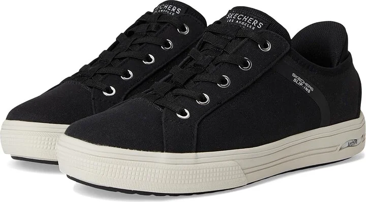 SKECHERS Arch Fit Arcade-Forever Cozy Hands Free Slip-Ins Women's Shoes Black : 10 D - Wide