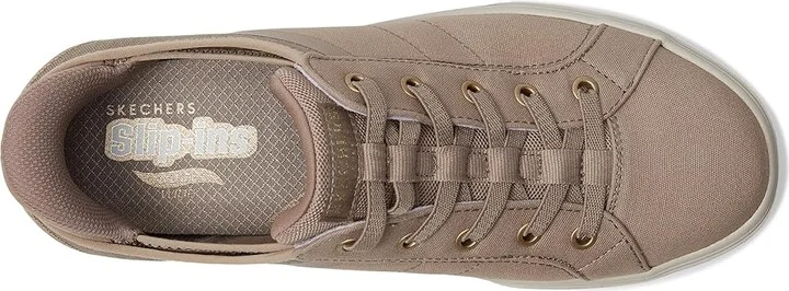 SKECHERS Arch Fit Arcade-Forever Cozy Hands Free Slip-Ins Women's Shoes Taupe : 7 D - Wide - Image 2