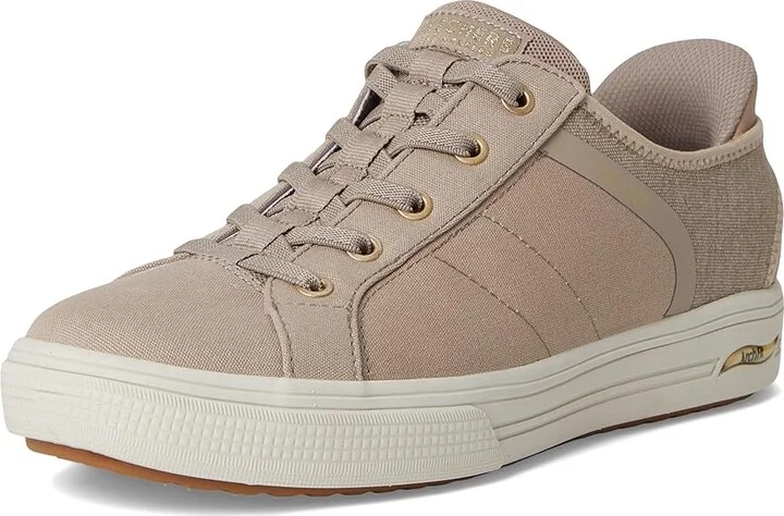 SKECHERS Arch Fit Arcade-Forever Cozy Hands Free Slip-Ins Women's Shoes Taupe : 7 D - Wide - Image 5