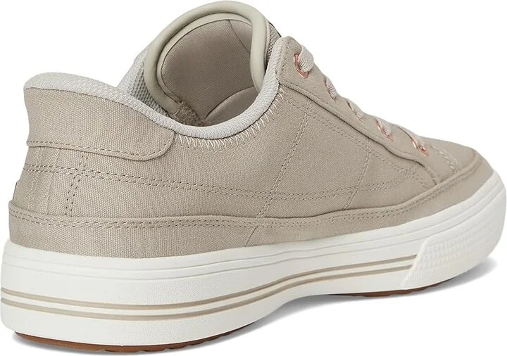 SKECHERS Arch Fit Arcade-See Ya There Hands-Free Slip-Ins Women's Shoes Taupe : 11 B - Medium, Canvas - Image 4