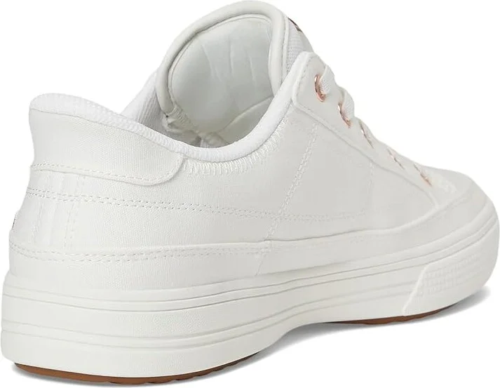 SKECHERS Arch Fit Arcade-See Ya There Hands-Free Slip-Ins Women's Shoes White : 6 B - Medium, Canvas - Image 4