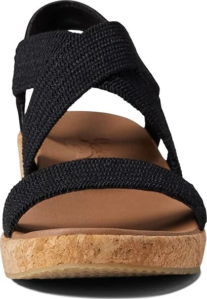 SKECHERS Arch Fit Beverlee - Love Stays Women's Sandals Black : 9 B - Medium, Textile - Image 5