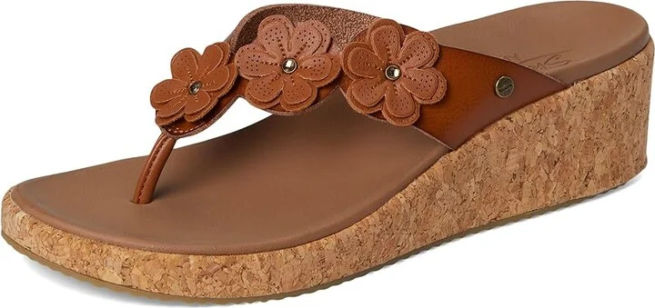 SKECHERS Arch Fit Beverlee - Rare Blossom Women's Sandals Luggage : 9.5 B - Medium, Rubber/Synthetic - Image 5