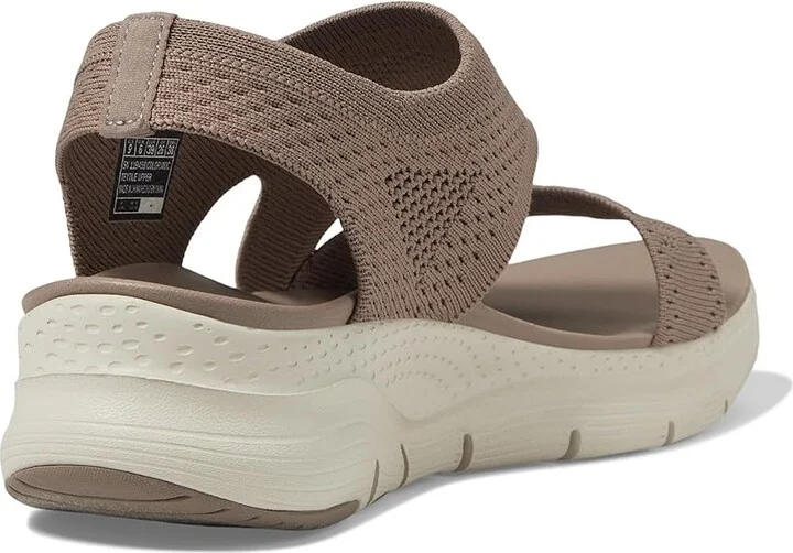 SKECHERS Arch Fit - Brightest Day Women's Shoes Mocha : 7 B - Medium, Synthetic - Image 4