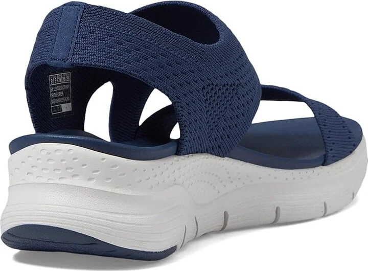 SKECHERS Arch Fit - Brightest Day Women's Shoes Navy : 6 B - Medium, Synthetic - Image 4